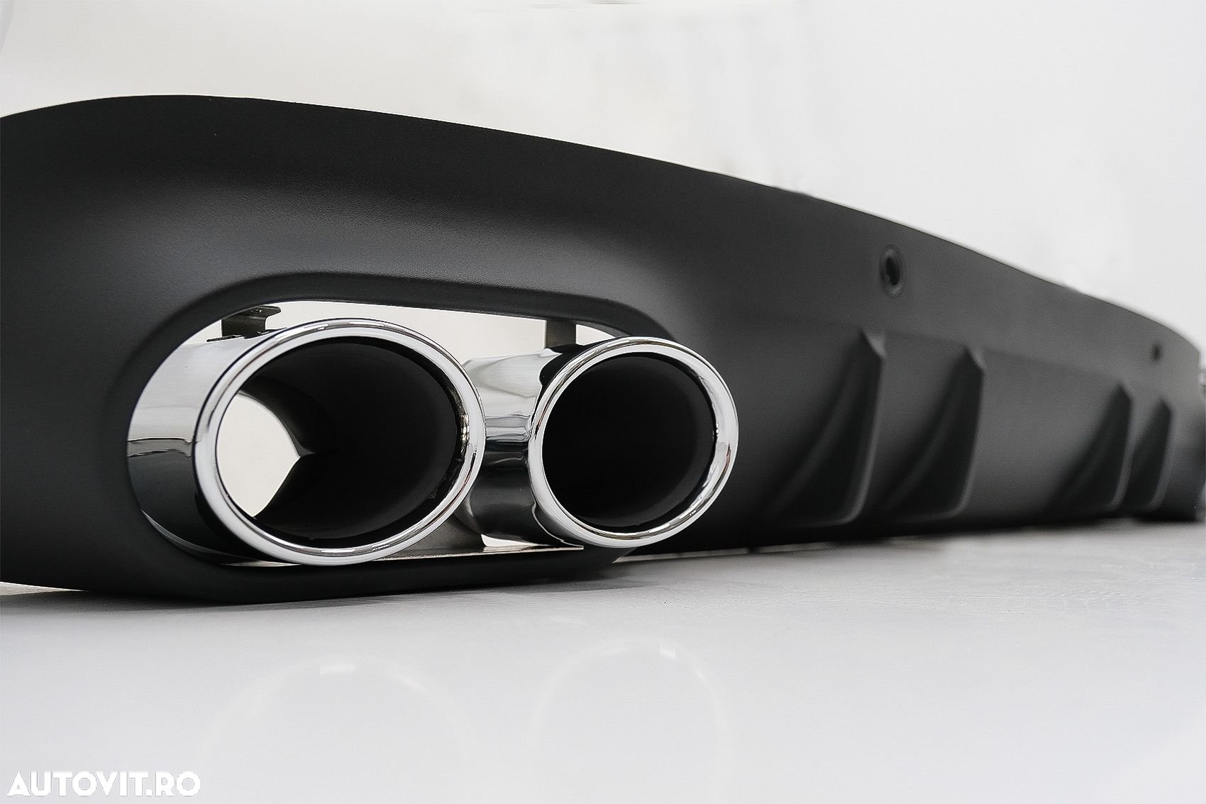 Difuzor Bara Spate cu Ornamente toba compatibil cu Mercedes CLS-Class - 3
