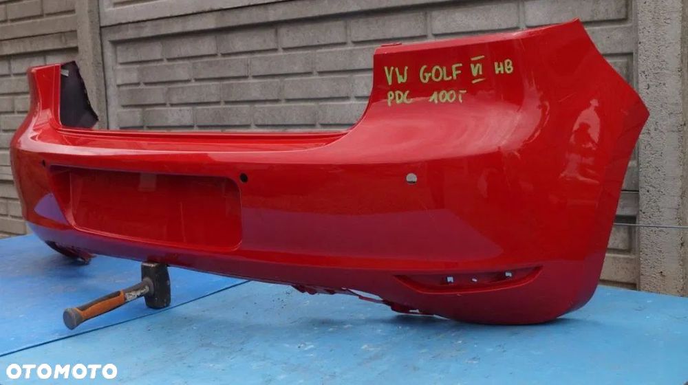 Zderzak tył VW Golf VI hatchback PDC - 1