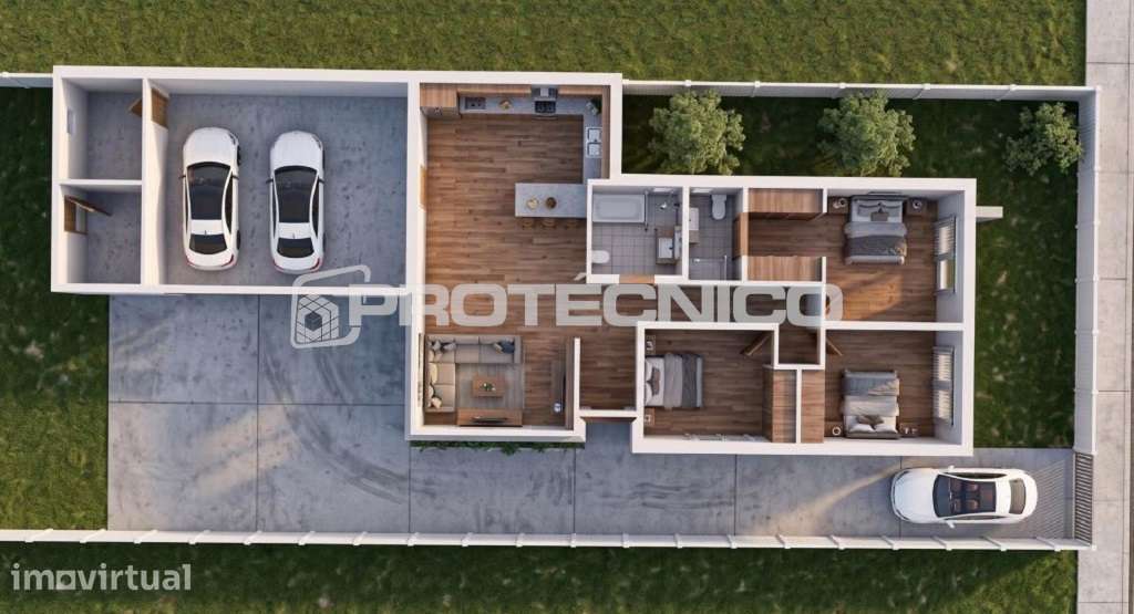 Moradia Unifamiliar T3 Térrea - Grande imagem: 4/4