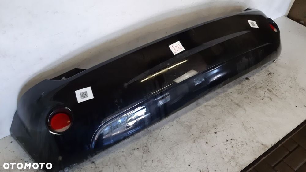 ) ZDERZAK TYŁ TYLNY DO FORD FIESTA MK6 VI LIFT FL D2 CZARNY - 2