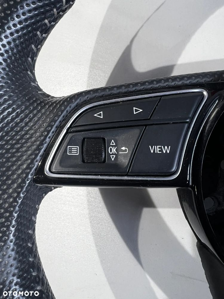 AUDI A4 B9 A5 F5 8W S-LINE KIEROWNICA SKÓRZANA MULTI ŁOPATKI 8W0419091EQ  JAK NOWA PRZEBIEG 6 TYS.* - 3