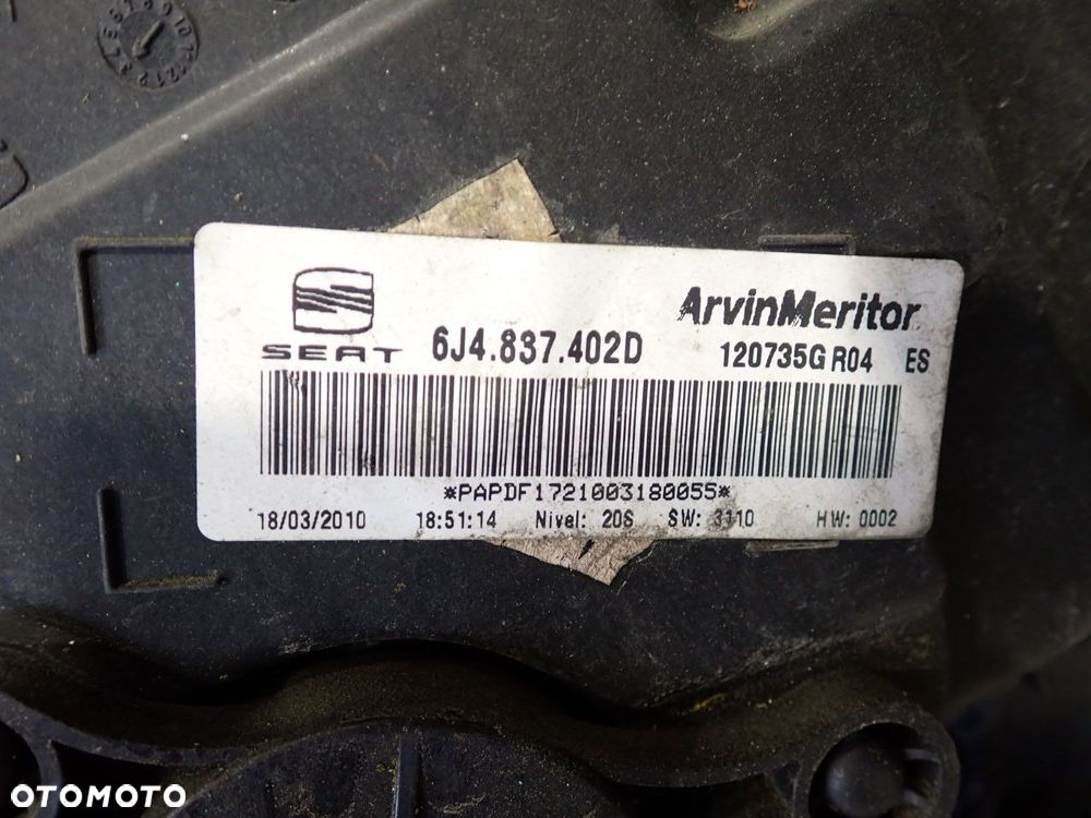 BOCZEK DRZWI PRAWY PRZEDNI SEAT IBIZA IV - 8