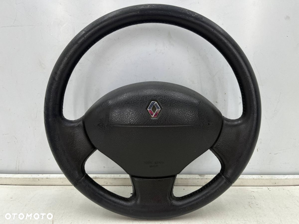 Kierownica Renault Scenic 1 I 96-03r. SKÓRZANA z poduszką AIRbag