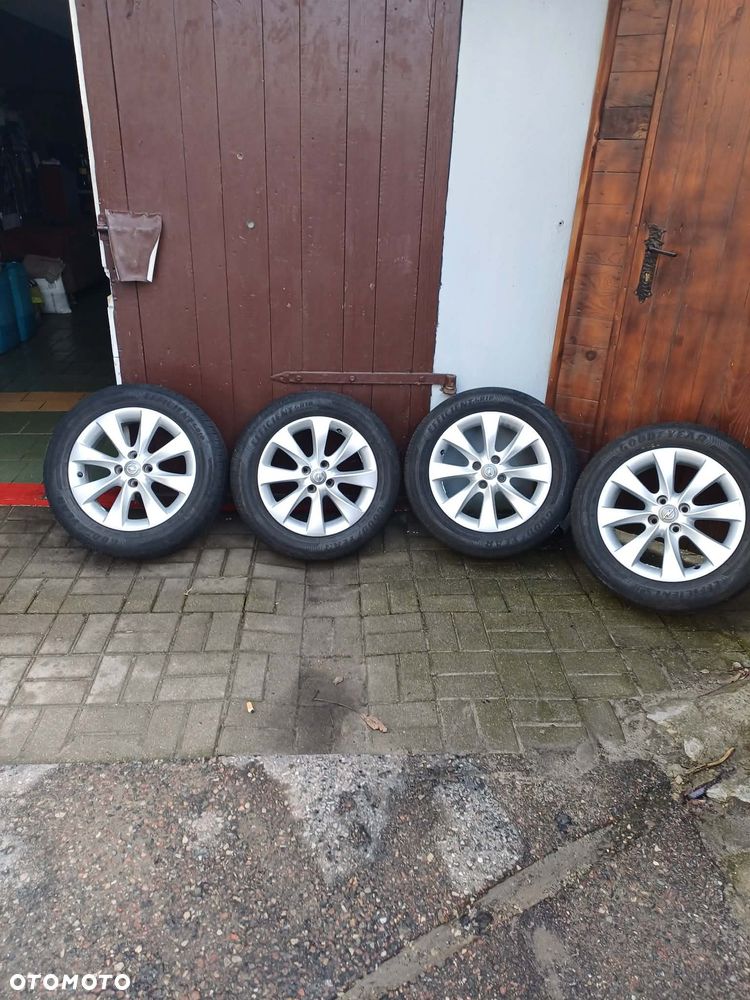 Komplet Kół OPEL MERIVA Alufelgi R16 opony letnie Goodyear - 1