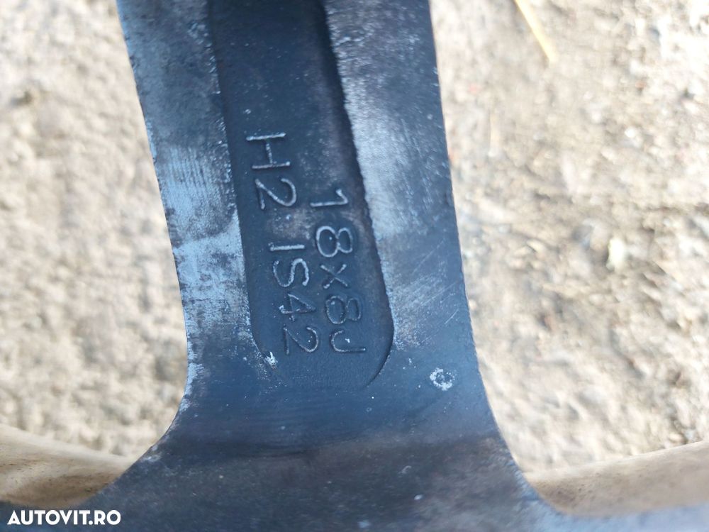 Janta aliaj set R18 5x120 anvelope iarna anvelope stare buna Opel INS - 6