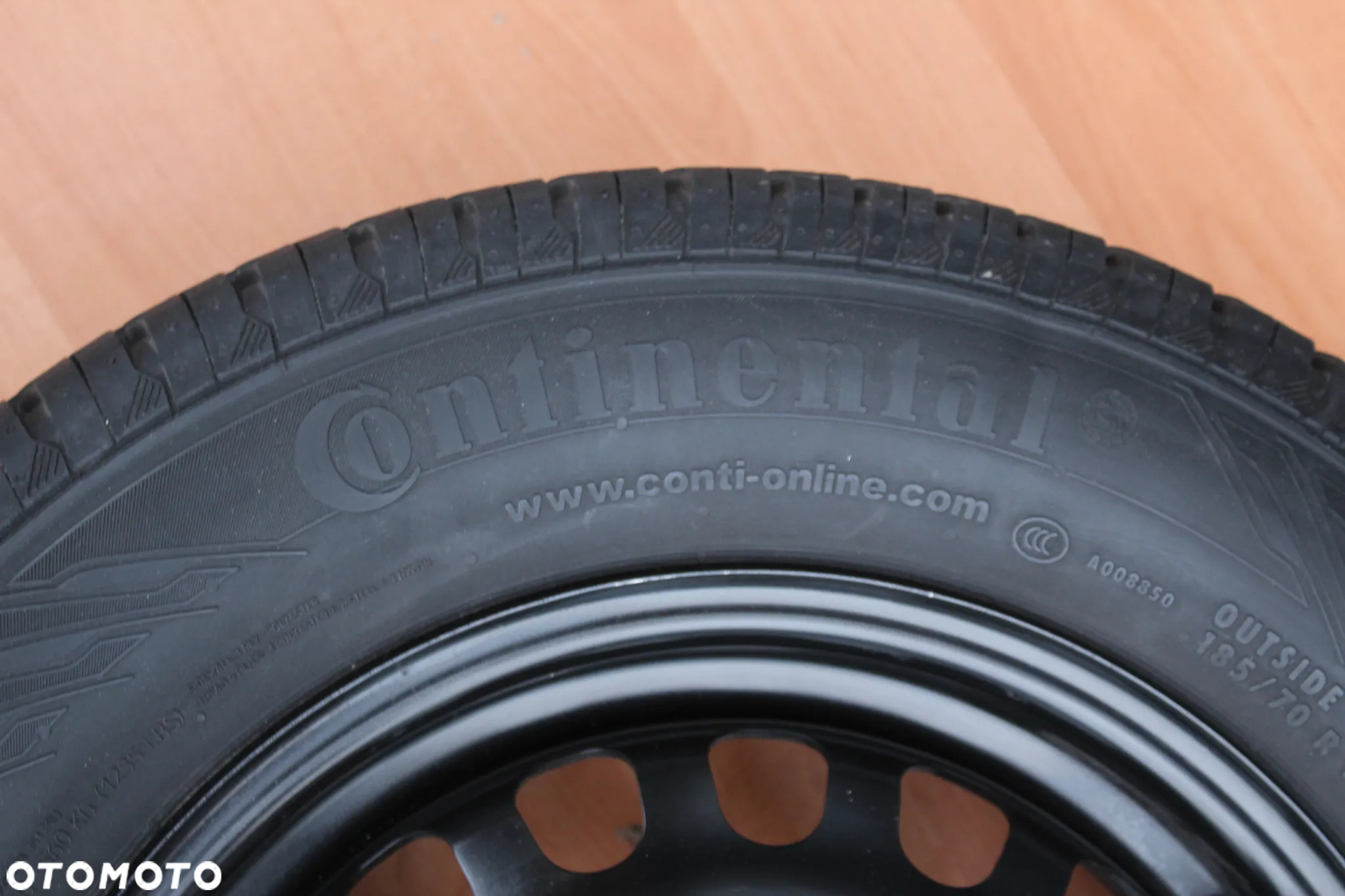 KOŁO ZAPASOWE ZESTAW KLUCZ LEWAREK OPEL CORSA D 185/70 14 CALI ET39 - 4