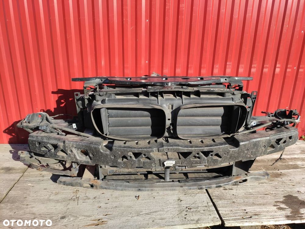 BMW 5 F10 3.0D N57 AUTOMAT PAS PRZEDNI WZMOCNIENIE CHŁODNICE WENTYLATOR - 1