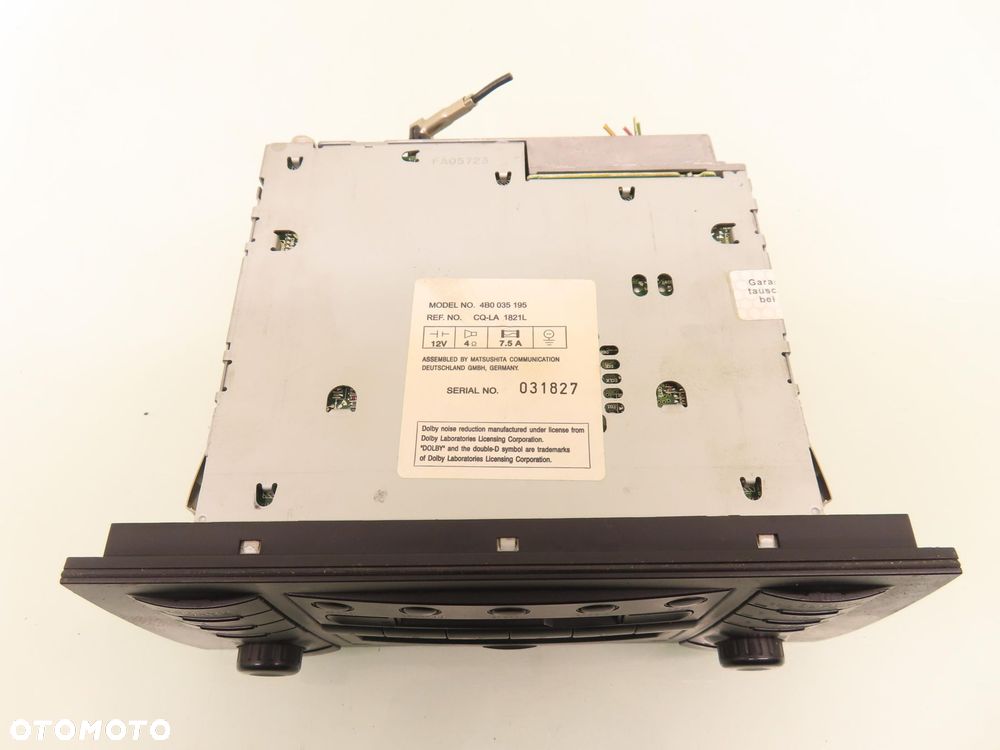 RADIO AUDI SYMPHONY AUDI A6 C5 4B0035195 - 4