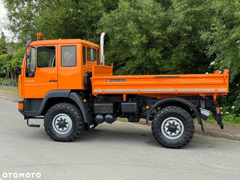 MAN * MAN 10-220 * Kiper Wywrotka Meiller * 4x4 * Zimowe Utrzymanie * Unimog * - 8