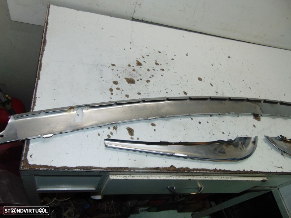 Jaguar xjr6 anos 90 frisos cromados do pára-choques - 7