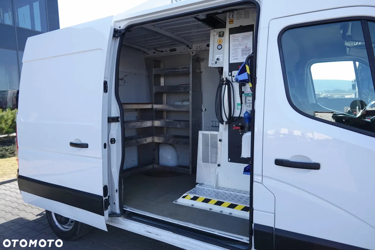 Renault MASTER / PODNOŚNIK KOSZOWY - 10 metrów / 2021 ROK / BLASZAK + WZWYŻKA / PO KONTRAKCIE SERWISOWYM / - 19