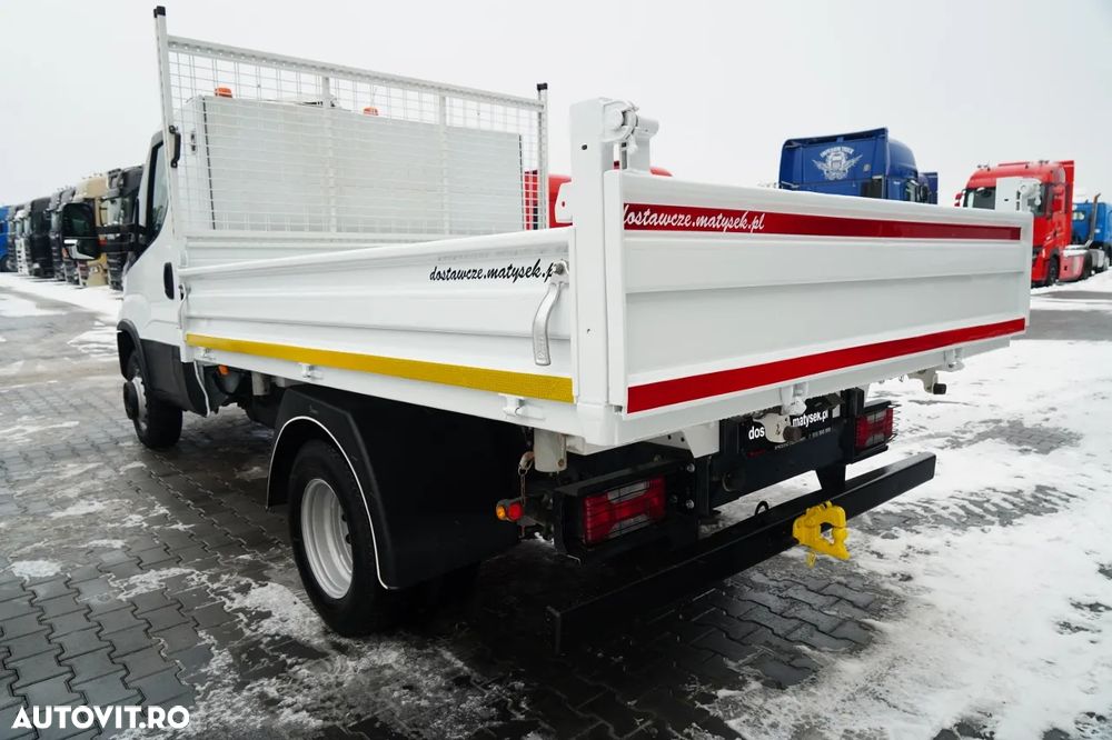 Iveco DAILY 70-180 / BASCULATOR SPATE 2.8 M / MTA: 7.0 T / BLOCARE PUNȚI / DUBLU / HI-MATIC - 18