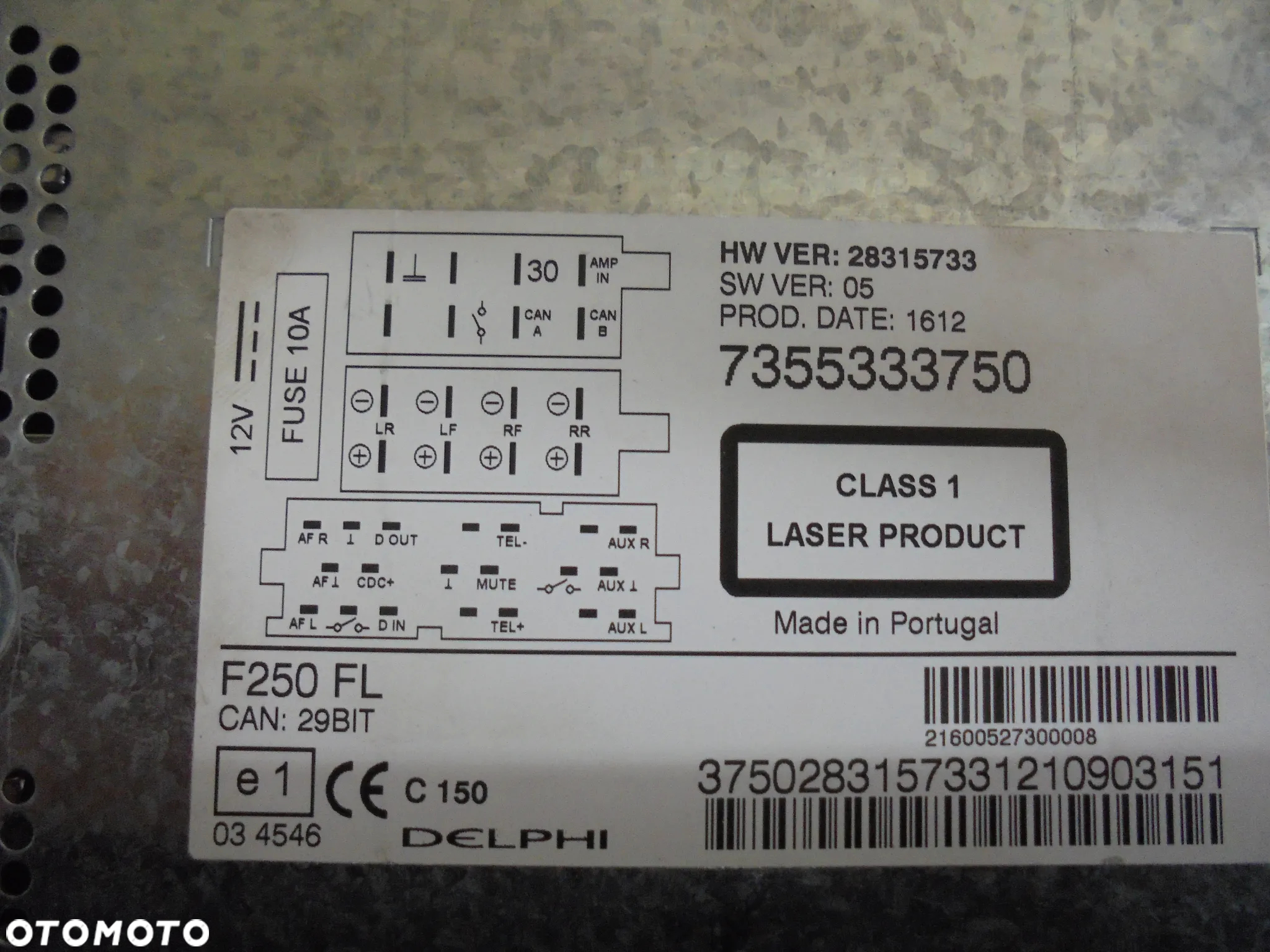 7355333750 RADIO FIAT DUCATO 2006-2014 - 2