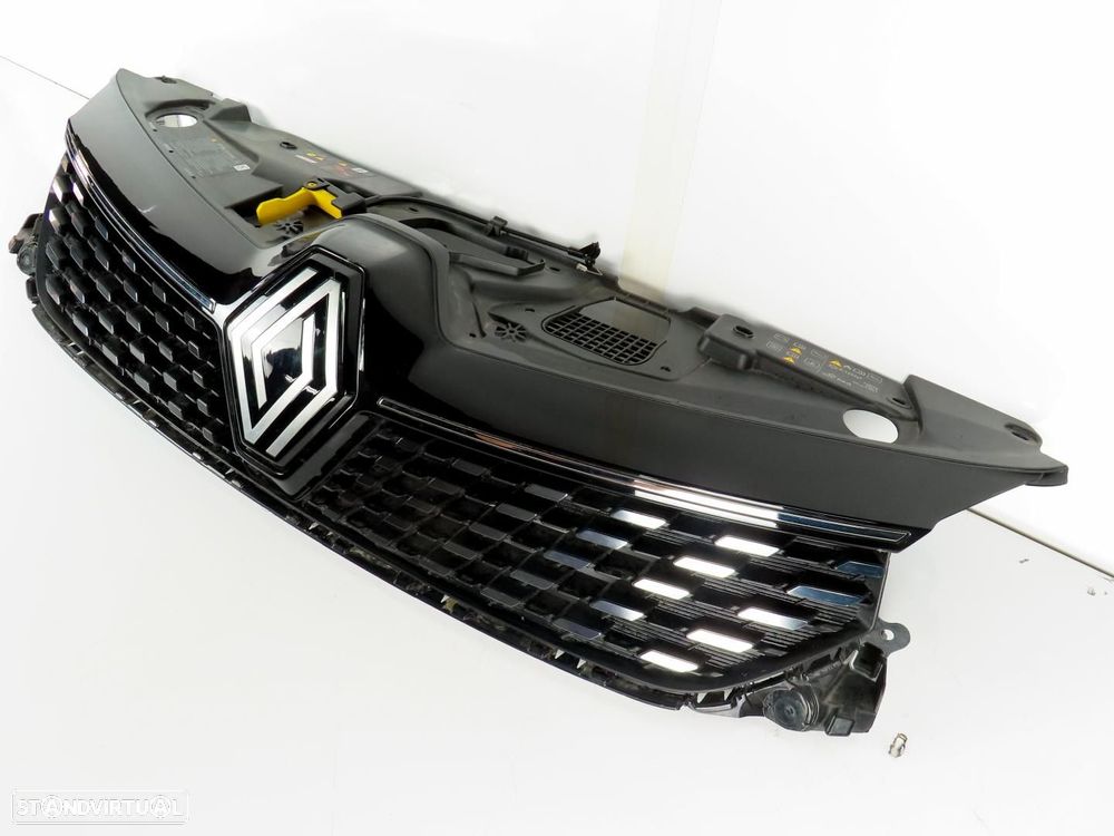 Grelha Frontal Para-choques Usado / Original RENAULT Clio V Hatchback (B7) 62256... - 3