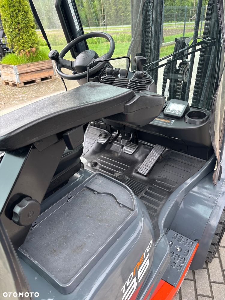 Toyota 8FGJF35 GWARANCJA LPG wolny skok pół KABINA DOSTAWA 57 950 NETTO - 13