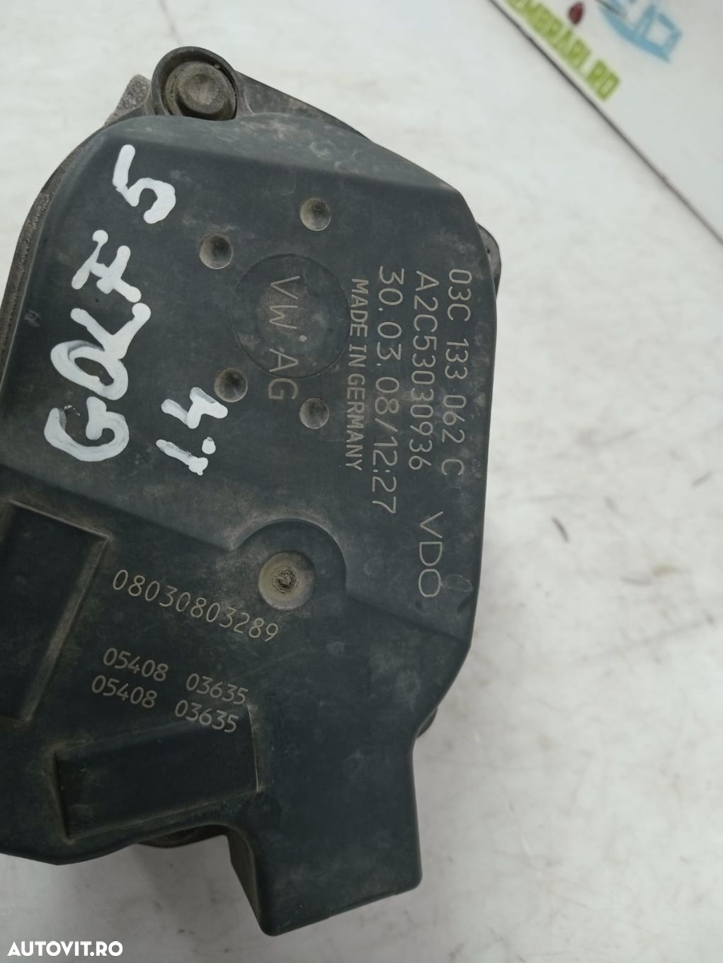 Clapeta acceleratie a2c53030936 03c133062c 1.4b CGGB CAX Seat Ibiza 4 - 3