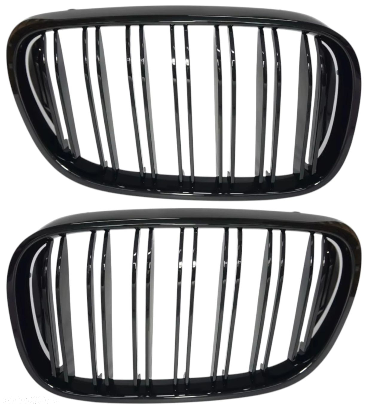 ATRAPA NERKI GRILL KRATKA do BMW 7 G11 G12 2015+ CZARNY POŁYSK - 3