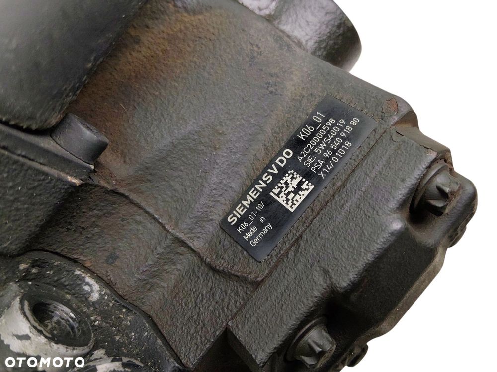 POMPA WTRYSKOWA PEUGEOT 407 (2004-2008) 2.0 HDI 136KM 9654091880 - 5