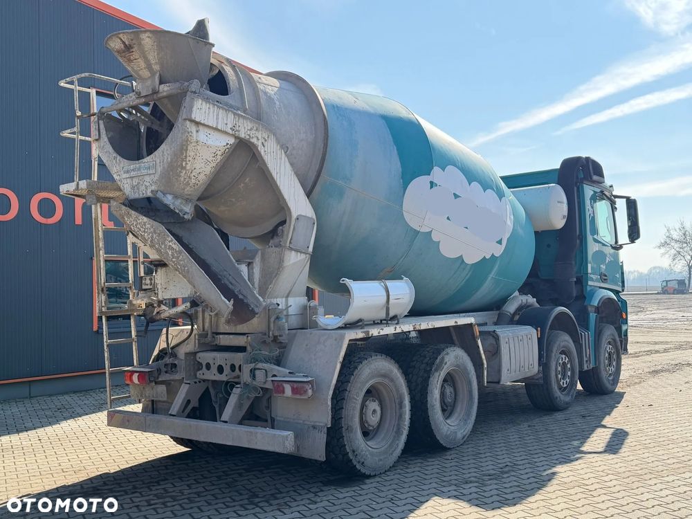 Mercedes-Benz AROCS 3742 8x4 EURO6 BETONOMIESZARKA EUROMIX 10 m³ - 4