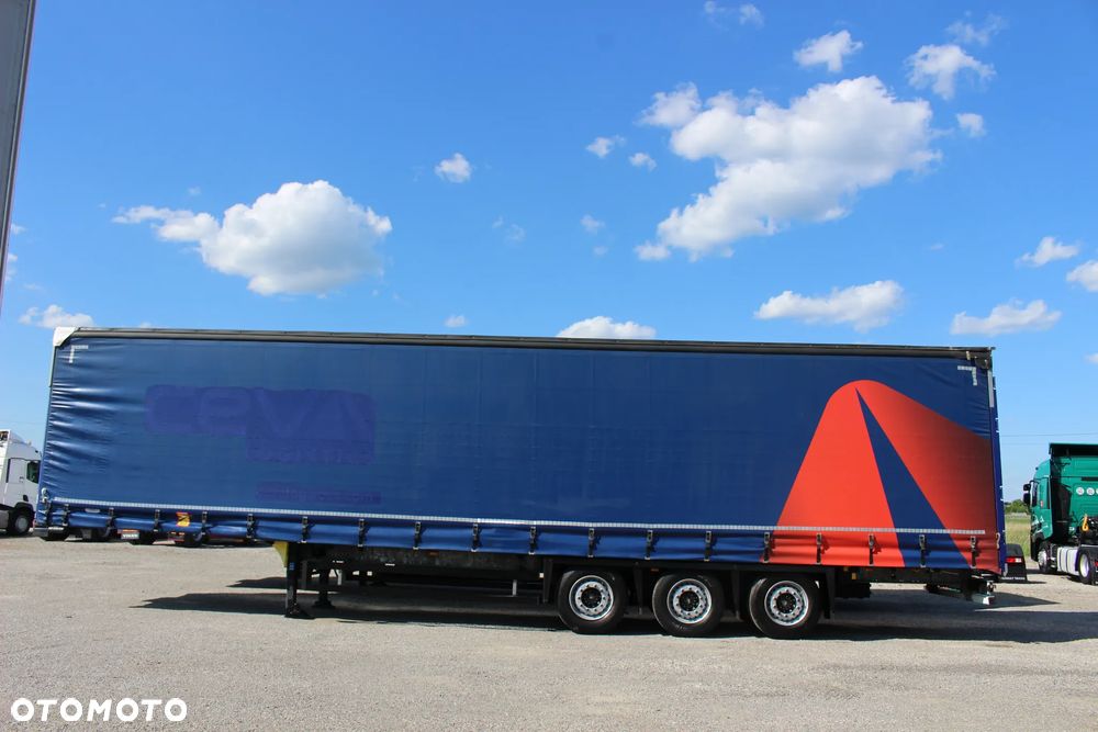 Schmitz Cargobull VARIOS /FIRANKA  /OSIE SCHMITZ / DACH PODNOSZONY/ RAMA OCYNK /SERWIS FR / IDEALNY STAN / - 24