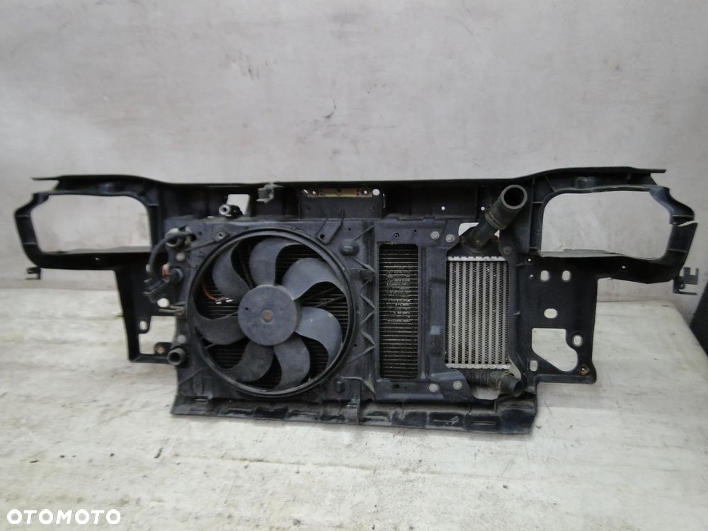 VW POLO 6N III LIFT PAS PRZEDNI WZMOCNIENIE CZOŁOWE CHŁODNICE WENTYLATOR KOMPLET 1.4TDI EUROPA - 15