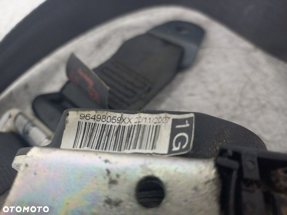 PAS BEZPIECZEŃSTWA LEWY PRZÓD PEUGEOT 207 SW 96498059XX - 5