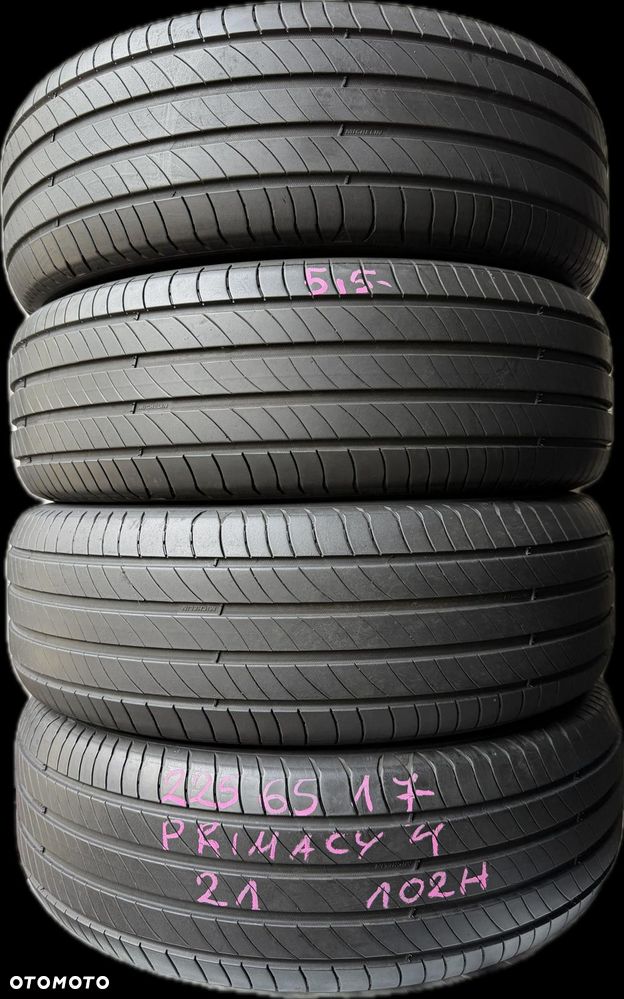 4 x 225/65R17 Michelin Primacy 4 - 1