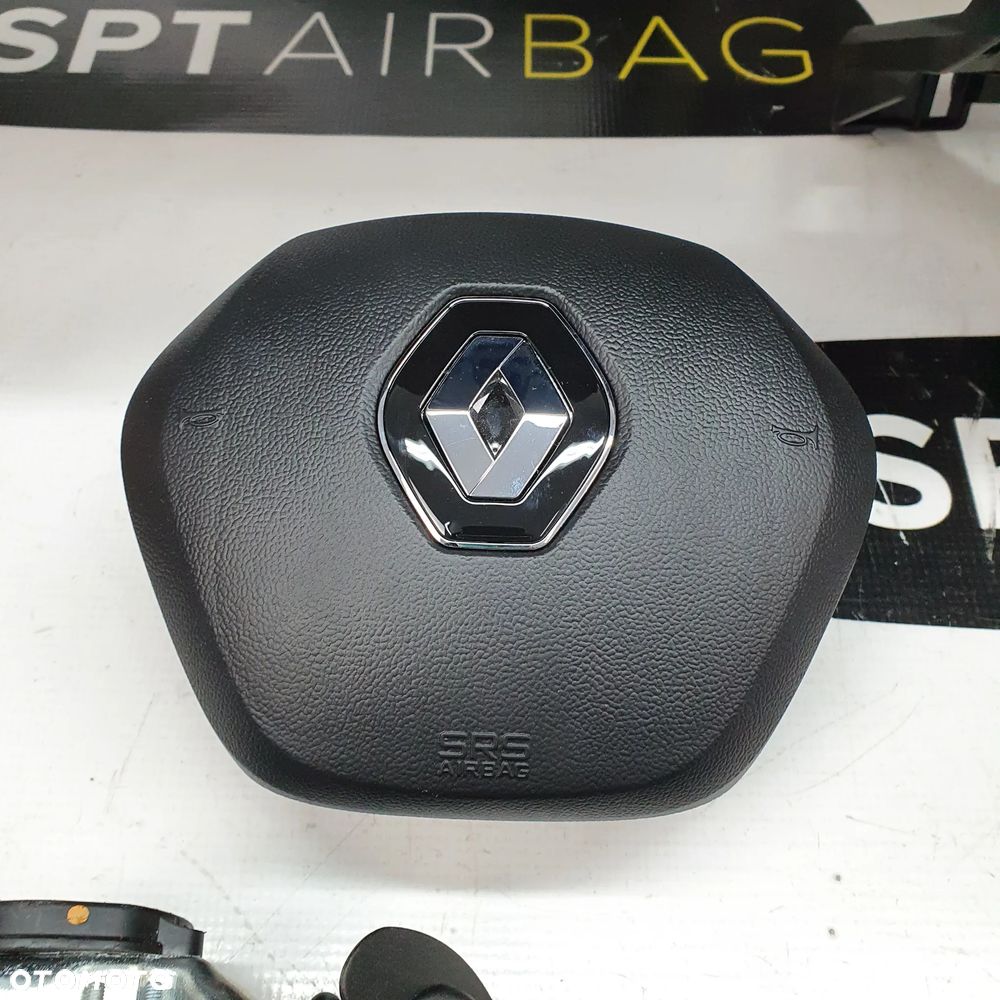 RENAULT TALISMAN DESKA ROZDZIELCZA KONSOLA KOKPIT PULPIT PODUSZKI AIRBAG AIR BAG PASY KIT SET - 5