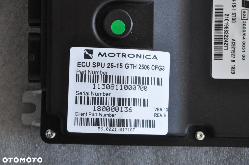 Sterownik komputer Genie  Manitou  Actia SPU -25-15-1 STD0  AC921927 B - 8