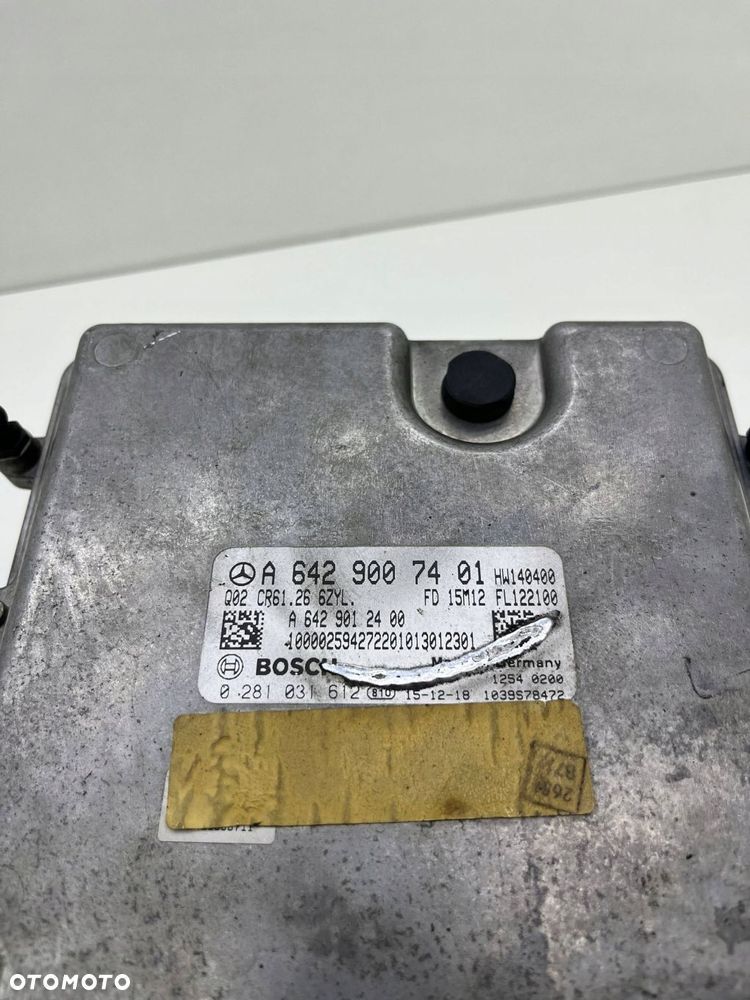 MERCEDES W222 MODUŁ KOMPUTER STEROWNIK SILNIKA ECU A6429007401 - 2