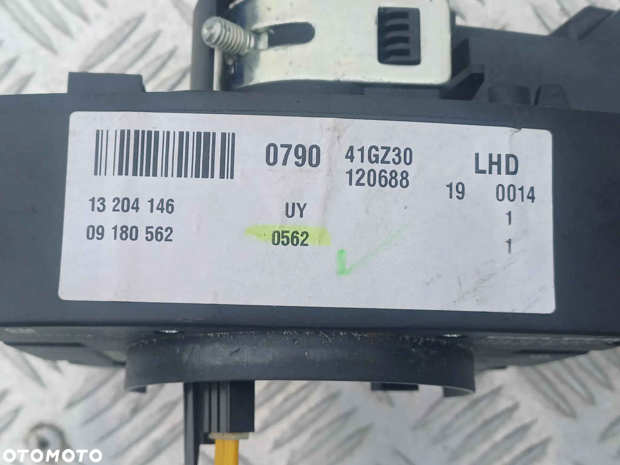 MODUŁ CIM PRZELĄCZNIK 13204146 OPEL VECTRA C ZAFIRA KLUCZYK GWARANCJA - 4