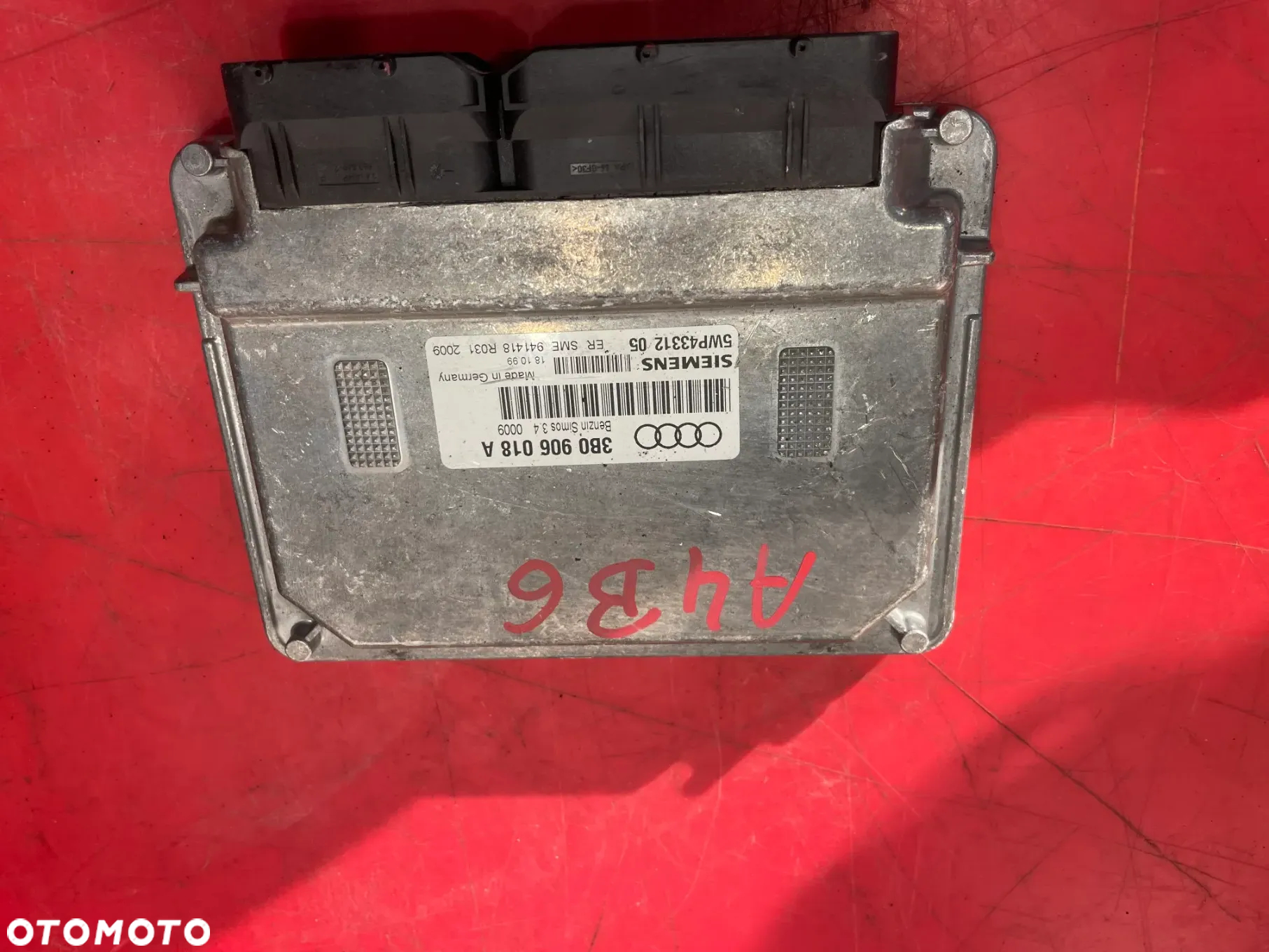 KOMPUTER SILNIKA AUDI A4 B6 3B0906018A - 5