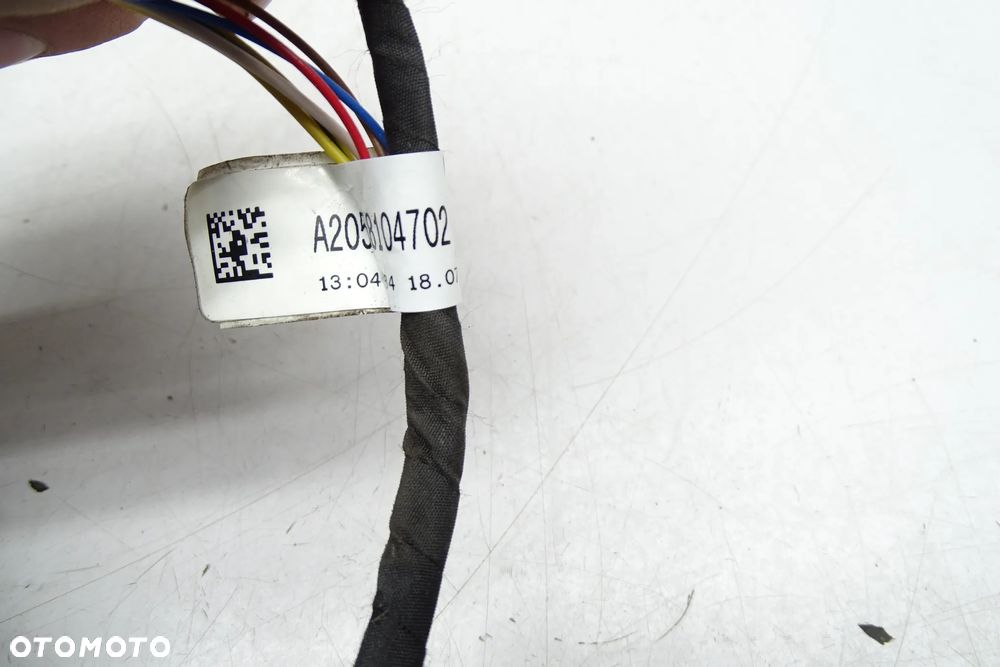 Mercedes C Klasa W205 Lusterko elektryczne lewe 7+4 PIN C040 A2058104702 - 7