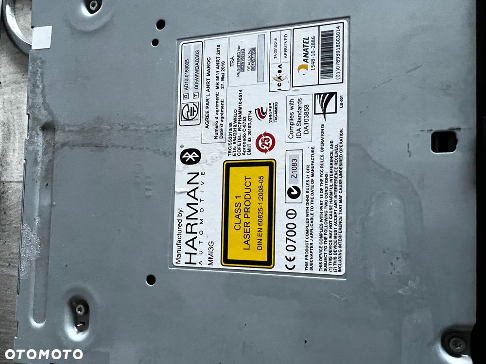 RADIO CZYTNIK NAWIGACJA MMI HARMAN AUDI A4 B8 LIFT A5 8T Q5 8R1035666B - 3
