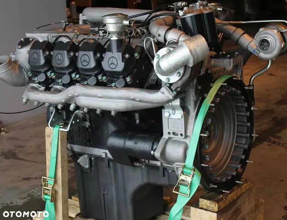 Remont silnika Mercedes OM502LA V8 do żurawii, maszyn budowlanych - 2