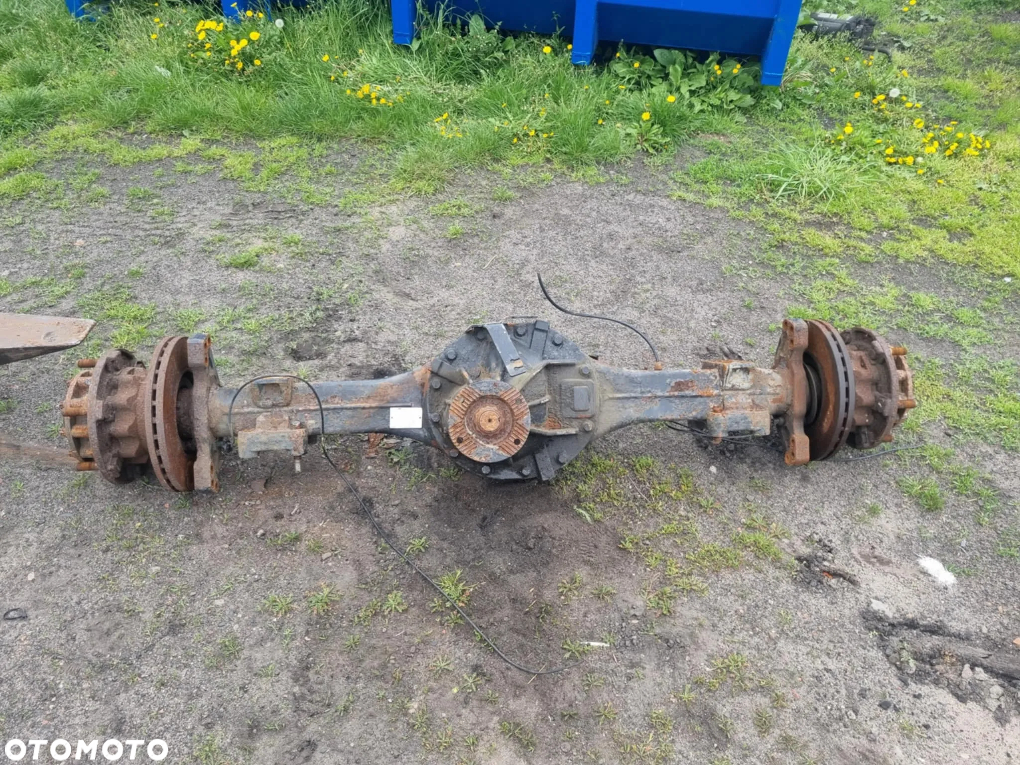 MAN TGL 8-210 KOMPLETNY TYLNY MOST - 2