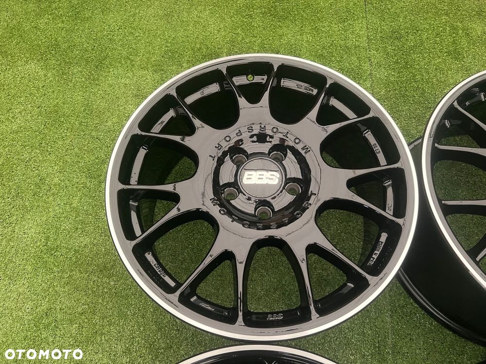 KOMPLET FELG FELGI BBS MOTORSPORT 18 5X112 ET50 VW GOLF AUDI A3 LEON - 6