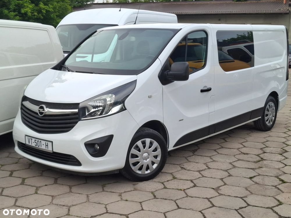 Opel Vivaro 2016 Long dubel kabina brygadówka klima Faktura VAT 23% - 4