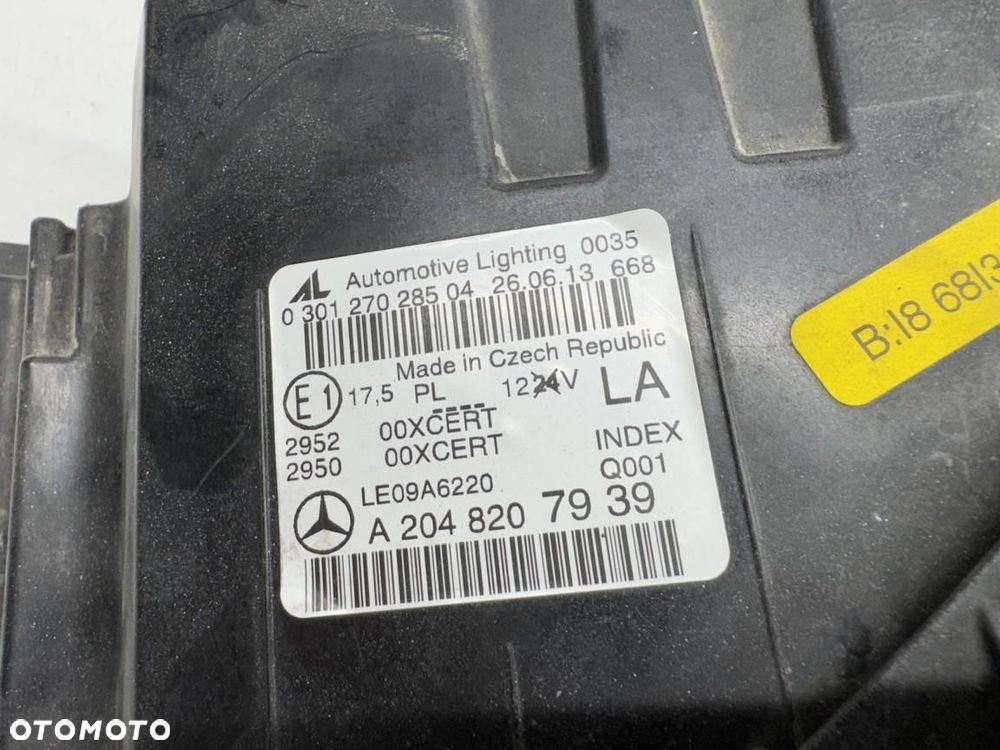 Przednia Lewa Lampa  Mercedes c klasa 204 lift 63 amg  A2048207939 - 4