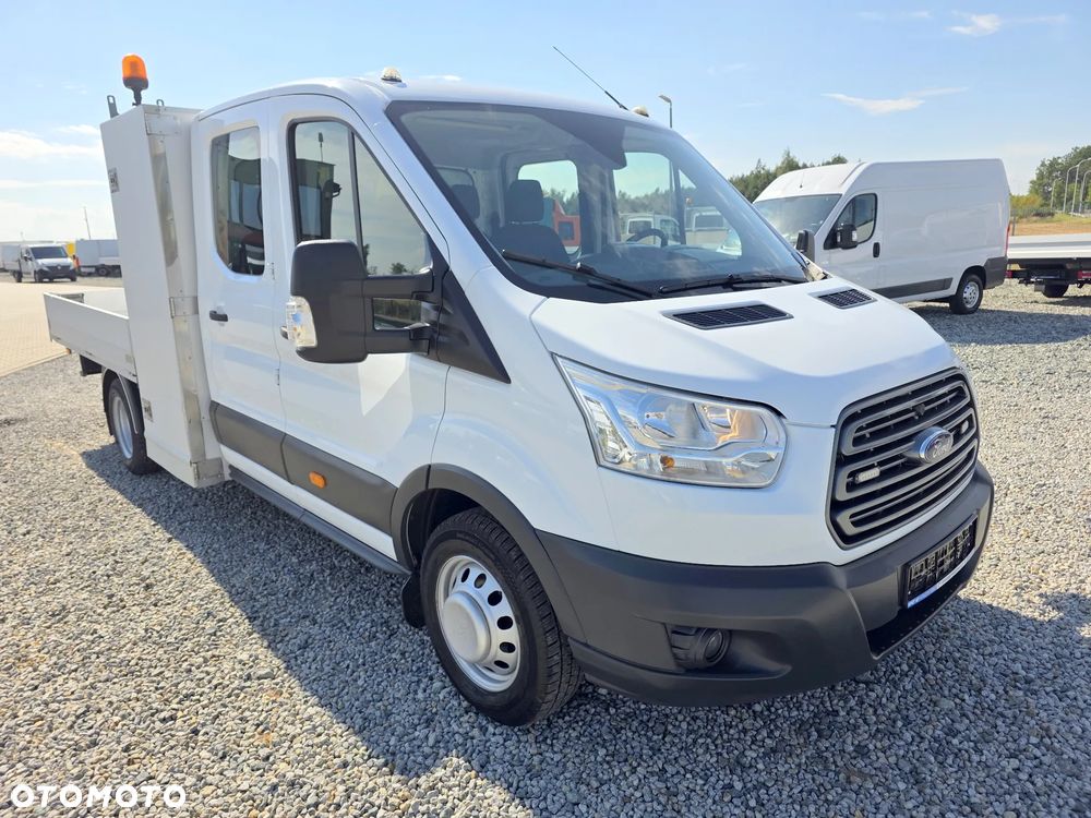 Ford TRANSIT 2,0 TDCI 170 KONNA DOKA BRYGADÓWKA 7 OSOBOWA KLIMA WEBASTO LEDY BLIŻNIAKI DO 3,5T GWARANCJA - 7