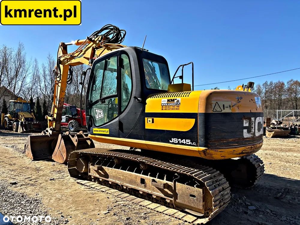JCB JS 145 LC KOPARKA GĄSIENICOWA 2011R. | JS 130 CAT 311 VOLVO ECR 140 CASE 130 - 12