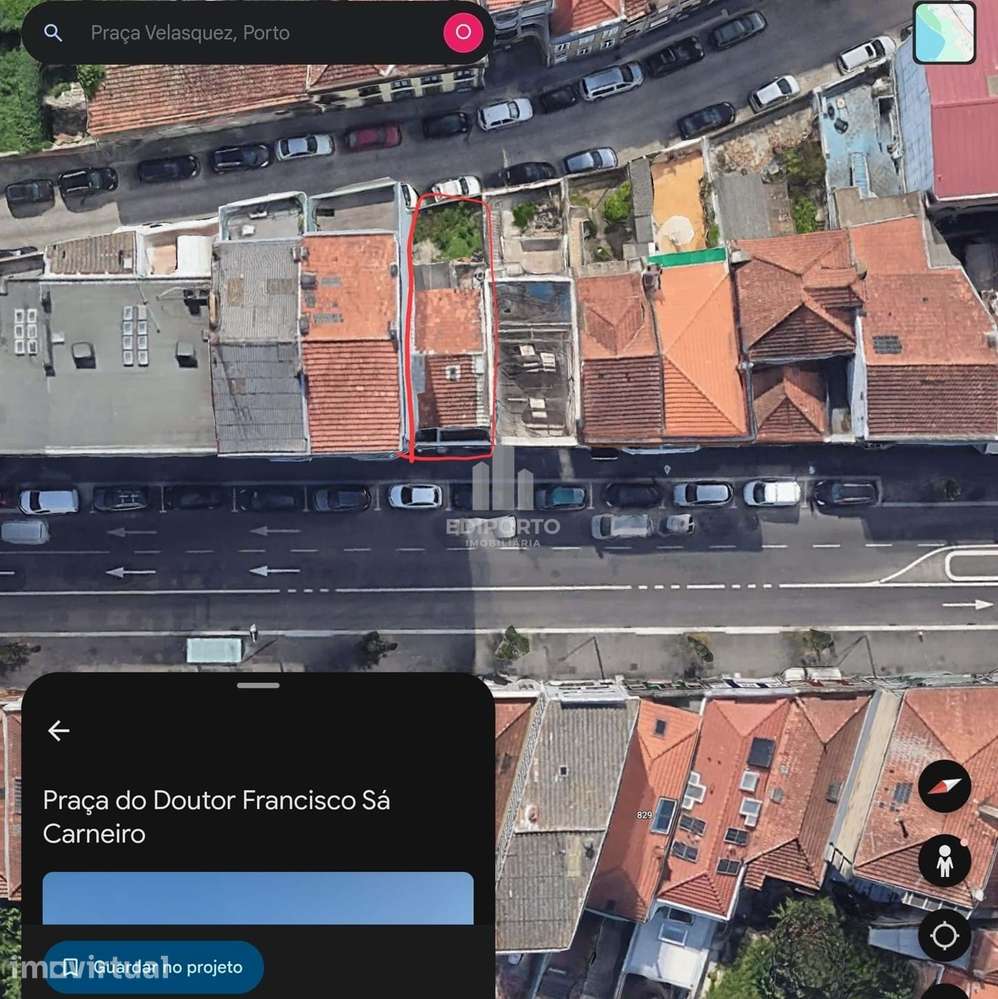 PRÉDIO para CONSTRUÇÃO – PIP aprovado = 604 m² (7 apartamentos, 1 por - Grande imagem: 5/5