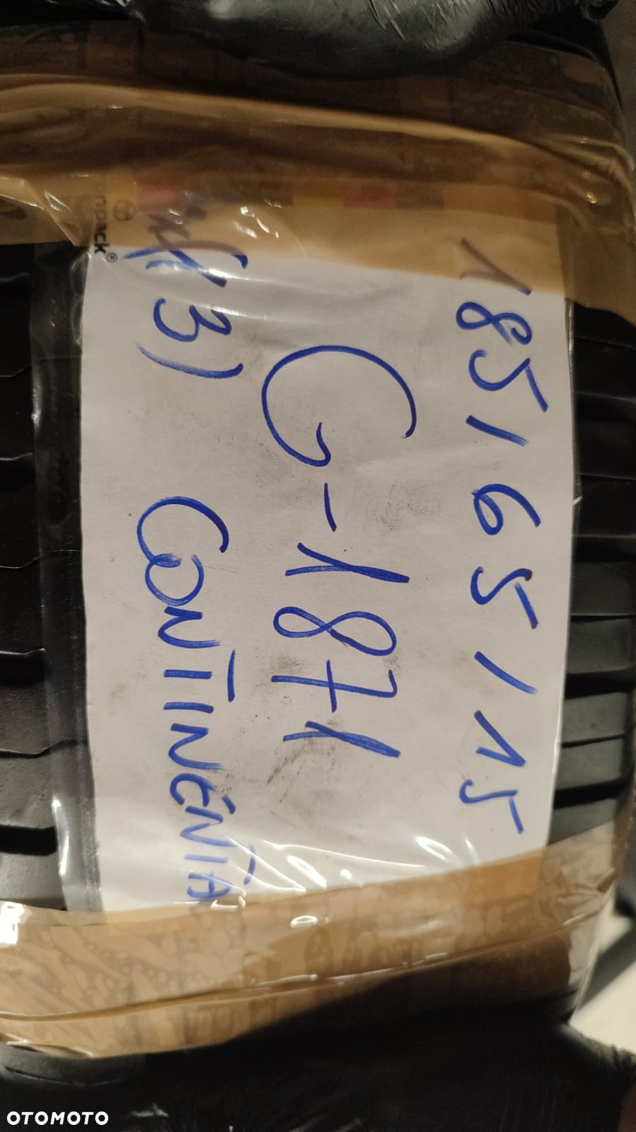 G-1871 Continental Conti Eco Contact 5 185/65 R15 88T - 2
