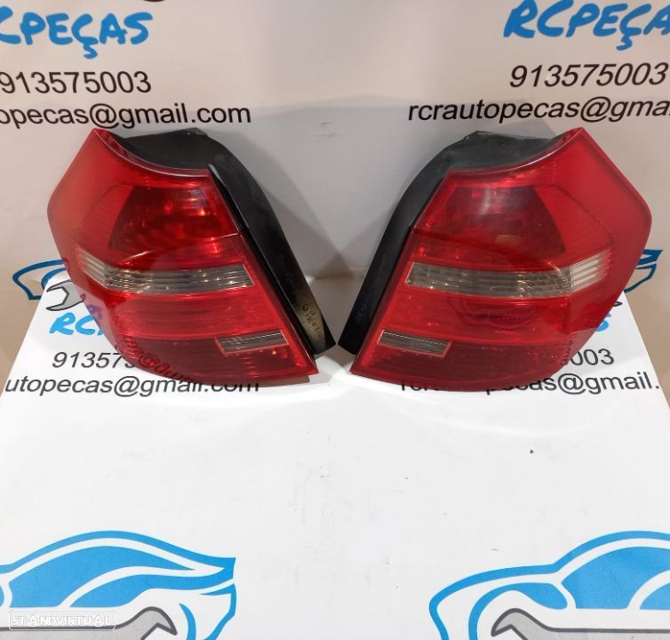 FAROLIM FAROLINS TRASEIRO TRÁS ESQUERDO DIREITO BMW FACELIFT LCI 63217181297 7181297 63217164963 7164963 63217164956 7164956 BMW SERIE 1 E87 E81 - 3