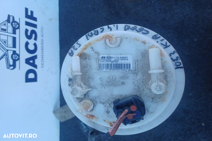 Pompa motorina din rezervor 31110-A6950 10001-A50519 Kia Ceed 2 [face - 2