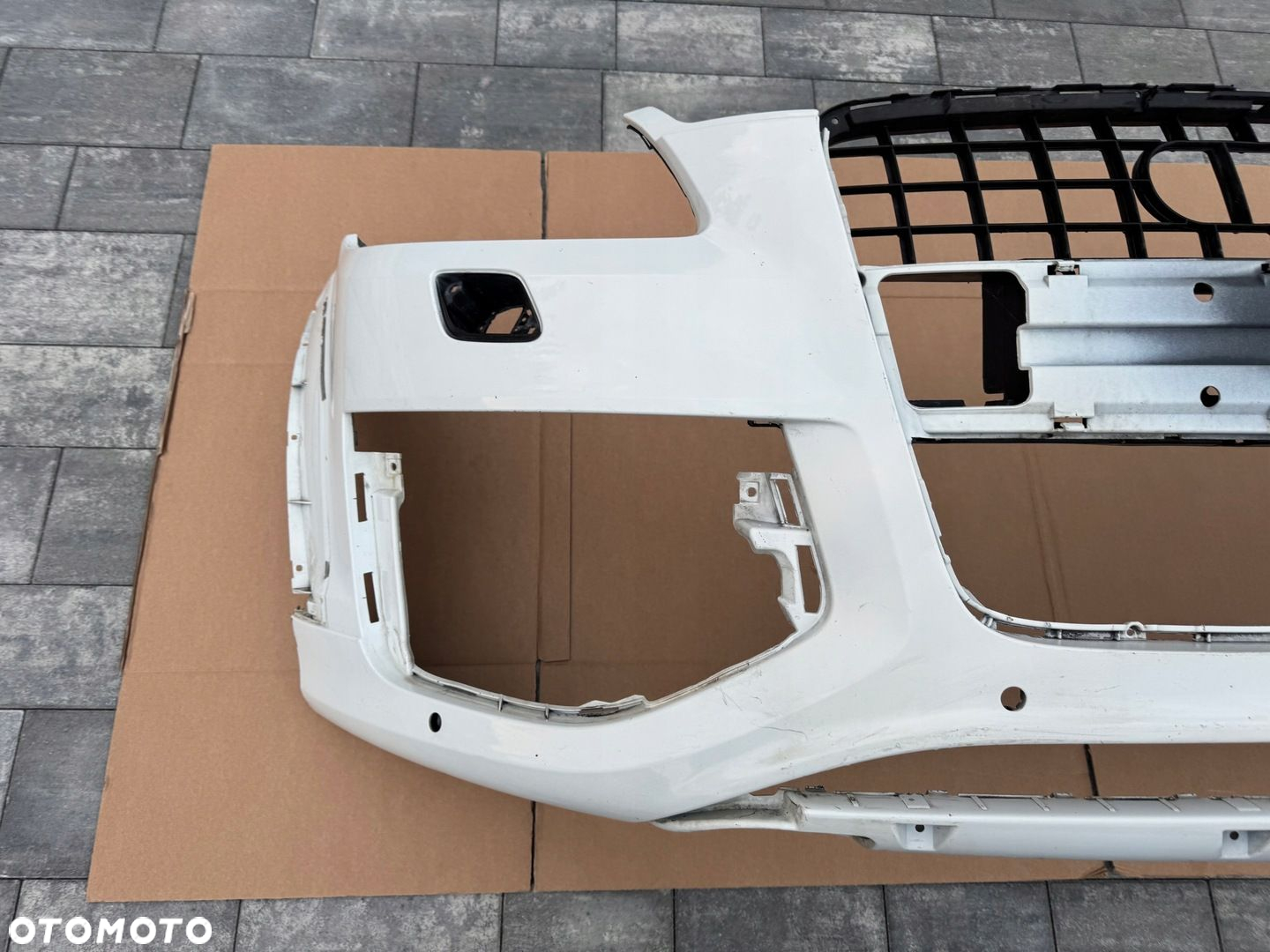 Zderzak Przód AUDI Q7 4L0 V12 W12 LIFT ORYGINAŁ NIE KLEJONY - 4