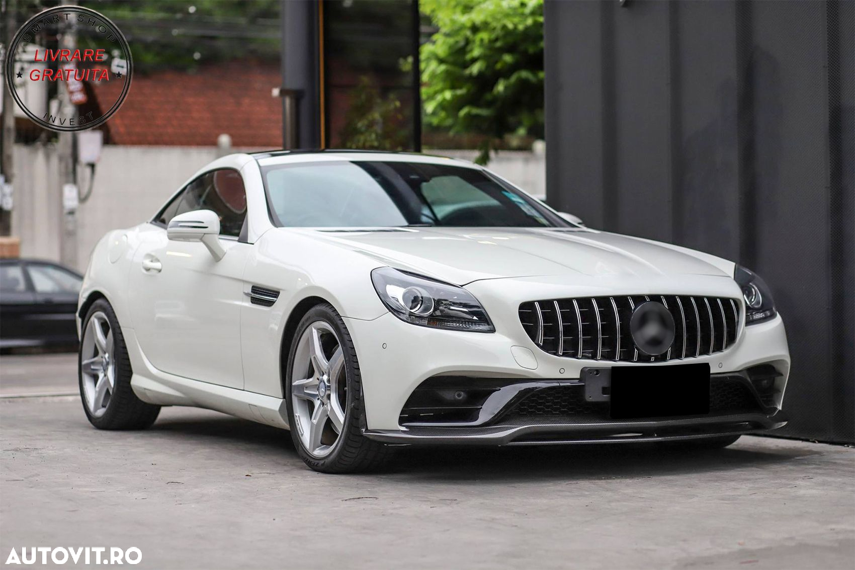 Grila Centrala Mercedes SLC-Class R172 Facelift (2016-2019) GT-R Panamericana Desi- livrare gratuita - 8