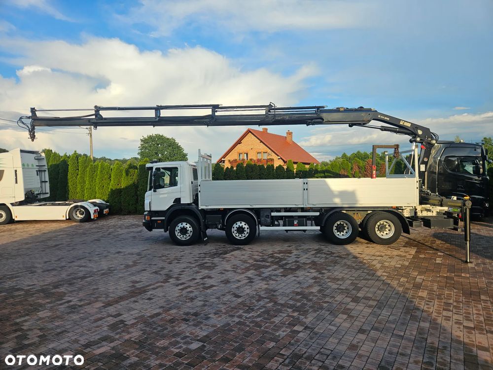 Scania 450*8x4*HIAB XS 244 HIPRO*PILOT*7m PAKA*KLIMA*IMPORT FRANCJA* - 9
