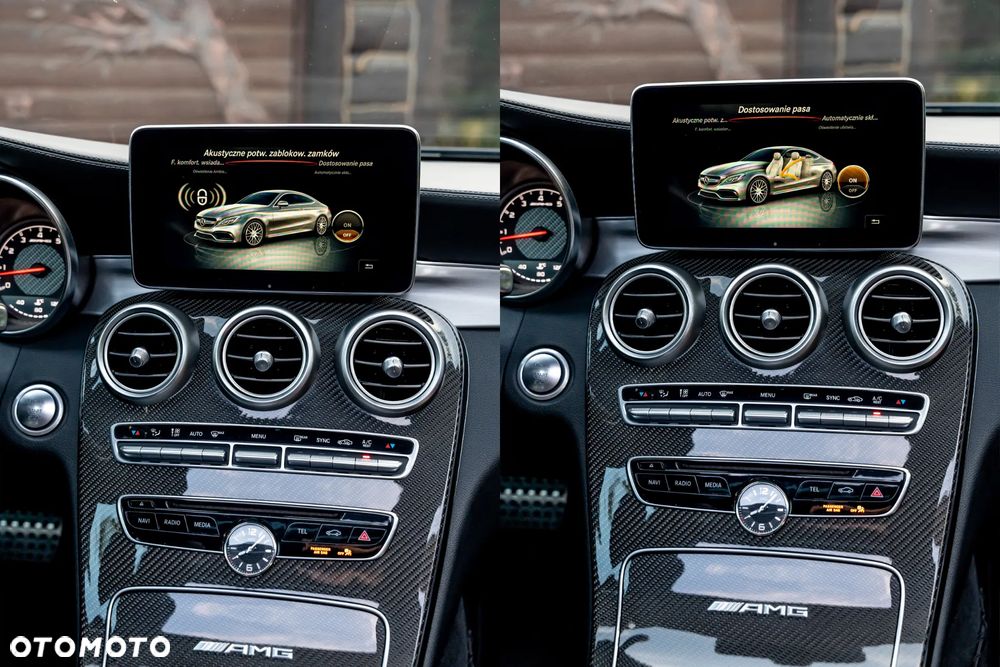 Mercedes-Benz Klasa C AMG 63 Coupe AMG Speedshift 7G-MCT - 38