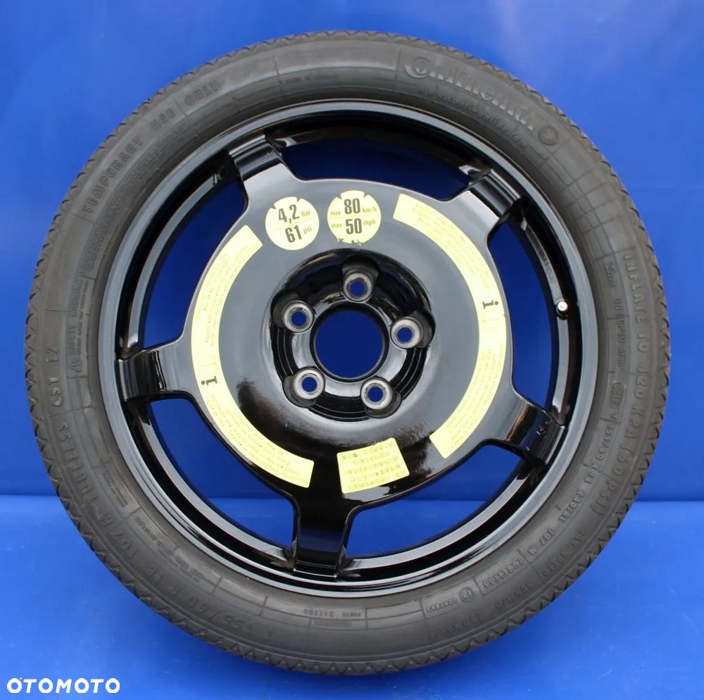 Koło dojazdowe zapas dojazdówka 18" OE Mercedes CLS W218 C218 A2124013302